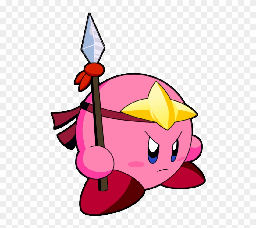 Spear Kirby By Riodile - Drawing #724307