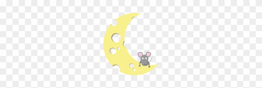Mouse On The Cheese Moon - Crescent #724465