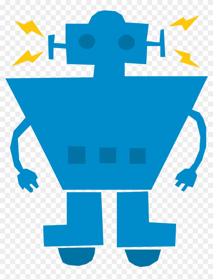 Sandcastle Cliparts 11, Buy Clip Art - Blauer Roboter, Cartoon, Retro, Niedlich Karte #724470