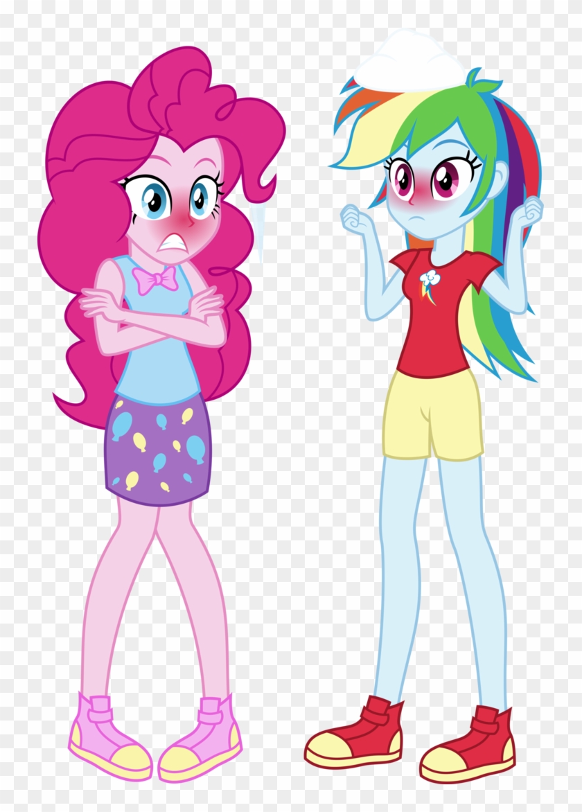 Eqg Frozen Pinkie And Rainbow By Osipush - Rainbow Dash And Pinkie Pie Frozen #724505