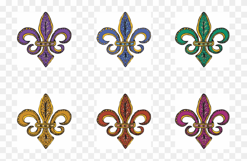 Fleur De Lis Euclidean Vector Flower - Fleur De Lis Euclidean Vector Flower #724566