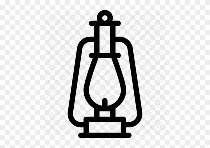 Kerosene Lamp Icon - Lantern #724672
