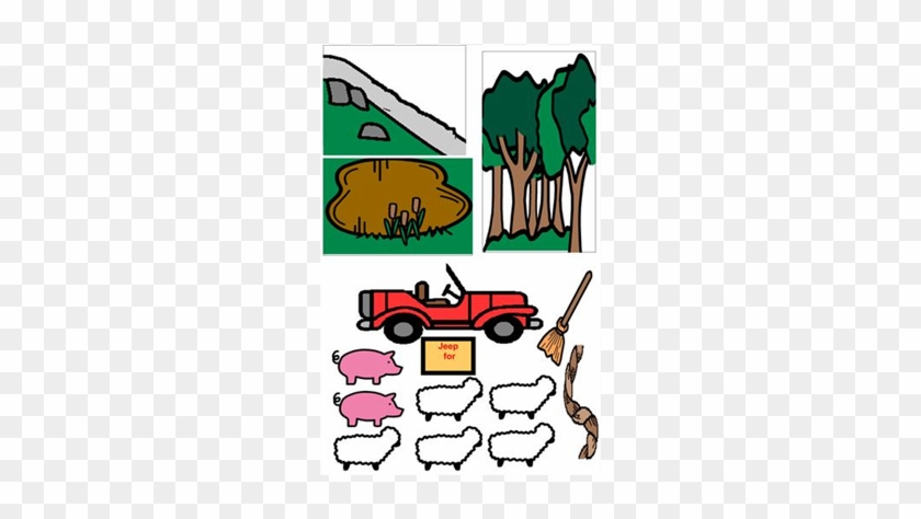 Boardmaker Online Sheep In A Jeep - Book #724709