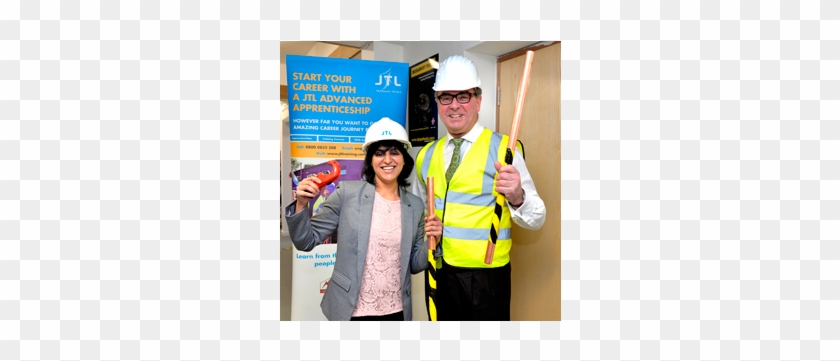 Birmingham Mp Opens H&v Extension At Jtl Training Centre - Construction Worker #724724