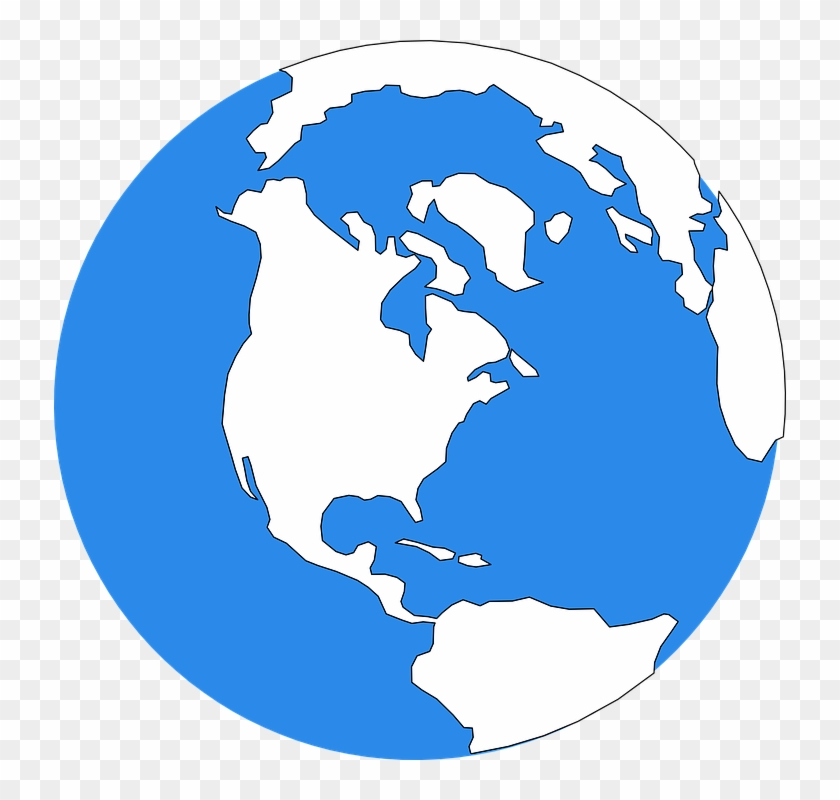 Clip Art Earth 22, - Earth Logo Vector Png #725021