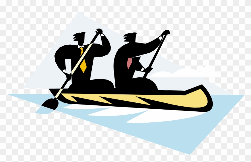 Rowing Euclidean Vector Illustration - Rowing Euclidean Vector Illustration #725317