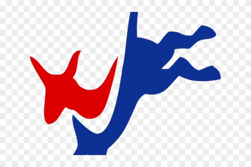 Democratic Party Donkey Symbol - Democratic Donkey #725304