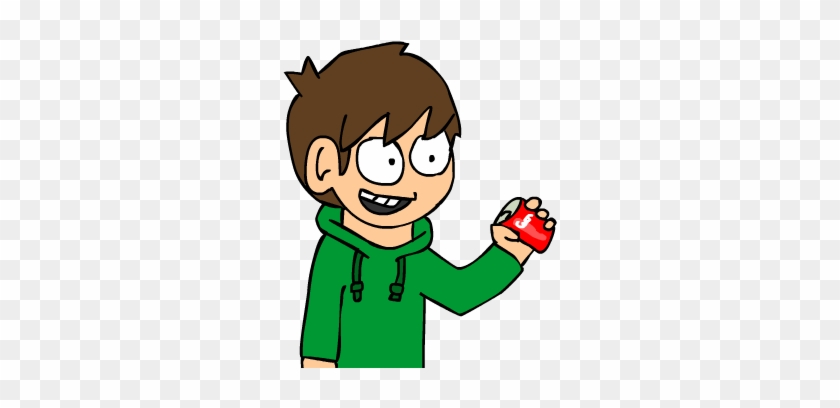 Edd Holding A Coca-cola Can By Czyszyseddfanart - Cartoon #725386