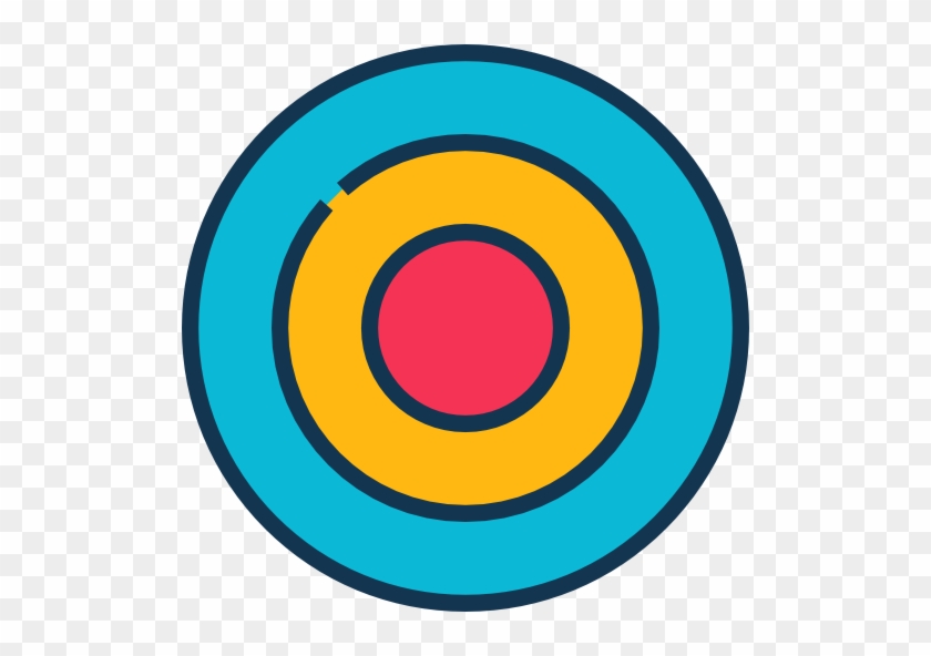 Scalable Vector Graphics Target Archery Icon - Shooting Sports #725611