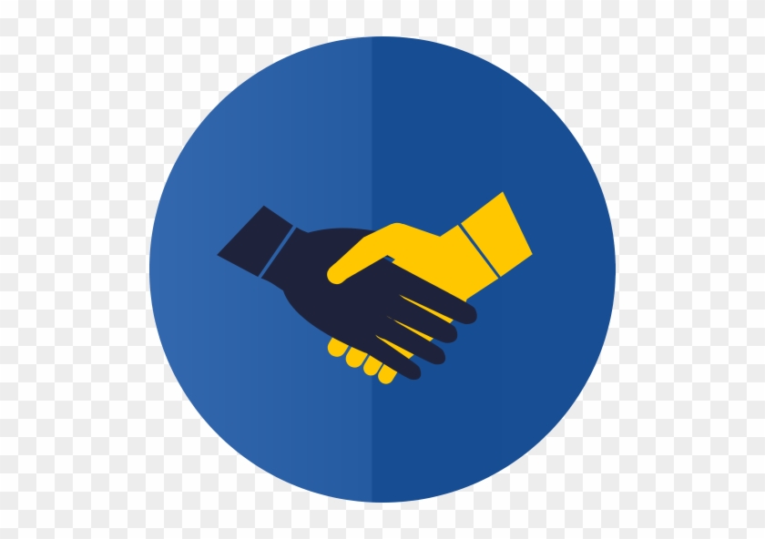 Angle Symbol Handshake Clip Art - Partnership Icons #725653