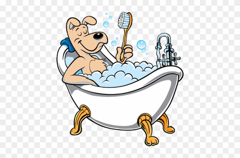 Dog Grooming Cartoon - Free Transparent PNG Clipart Images Download