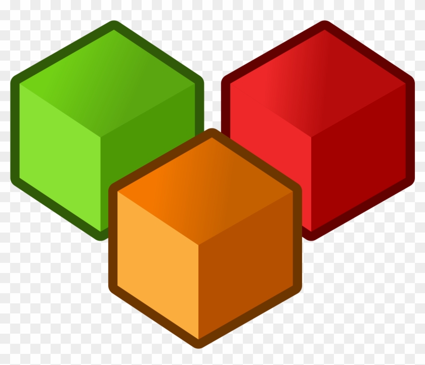 Cube Clipart Rectangle - Ballyvaughan #129588