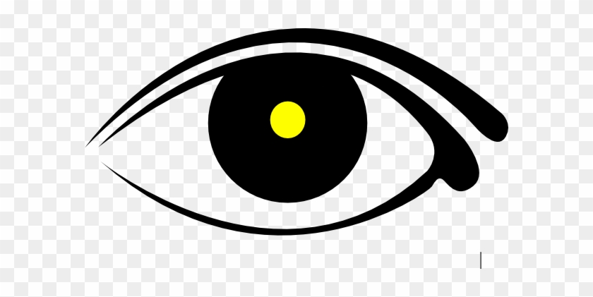 Yellow Pupil Clip Art - Eye #129712