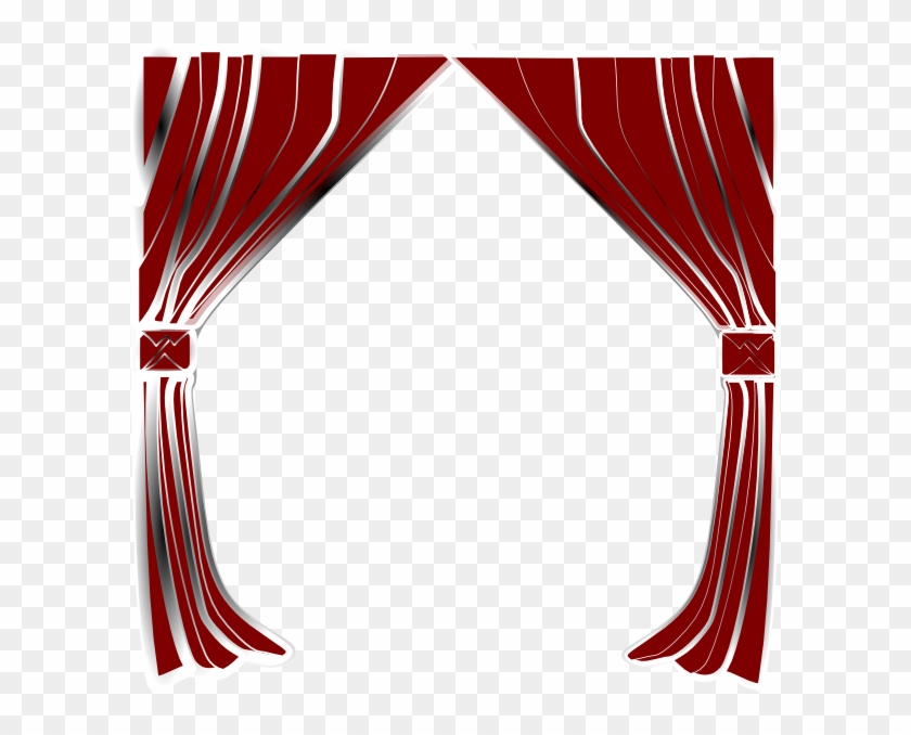 Curtains - Clipart - Window Screen Cloth Png #129713