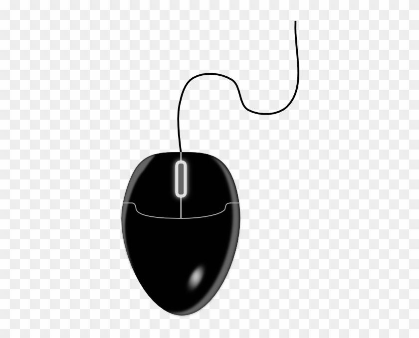 Black Mouse Clip Art - Computer Mouse Vector Png #129726