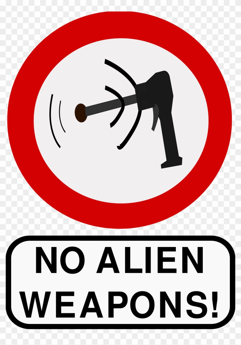 No Alien Weapons Png Clip Arts - No Alien #129925