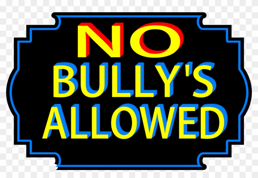 No Bullies Allowed - No Bullying Clipart Png #129964