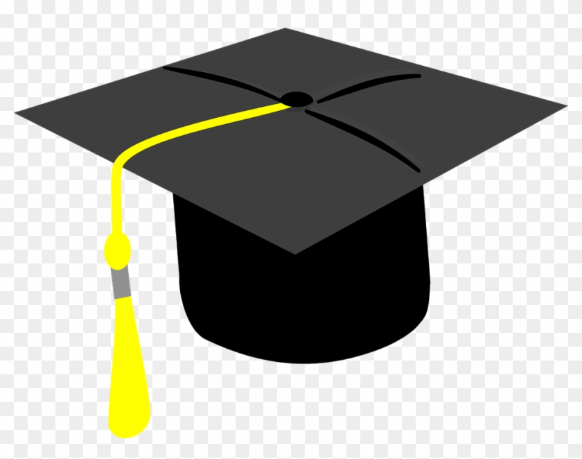Graduation Clip Art Dromgae Top - Orange And Black Graduation Cap #129965