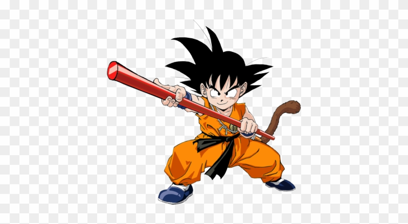 Click On - Kid Goku White Background #130027