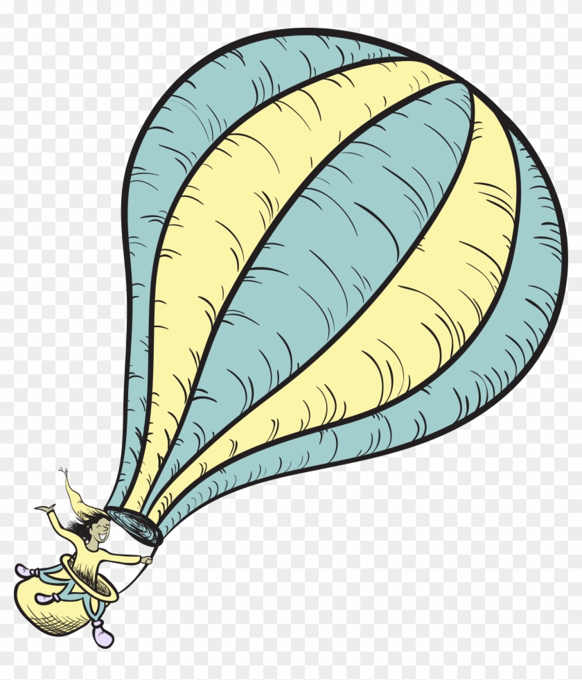 Hot Air Balloon Clipart Oh The Places You Ll Go - Oh The Places You Ll Go Hot Air Balloon #130065