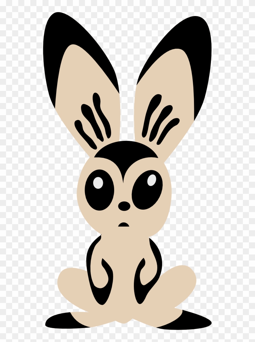 Hare By Rones Rabbit Easter 555px - Cartoon Long Ears #130091