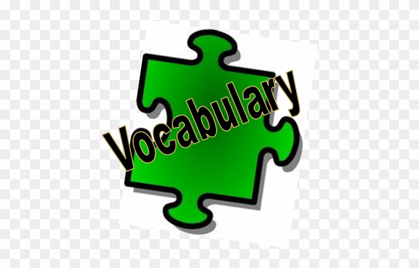 Word Clipart Vocabulary - Puzzle Pieces Clip Art #130194