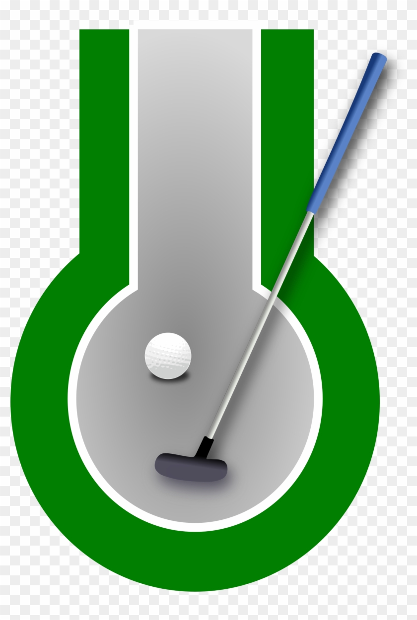 Golf Club Svg Vector File, Vector Clip Art Svg File - Putt Putt Golf Png #130397