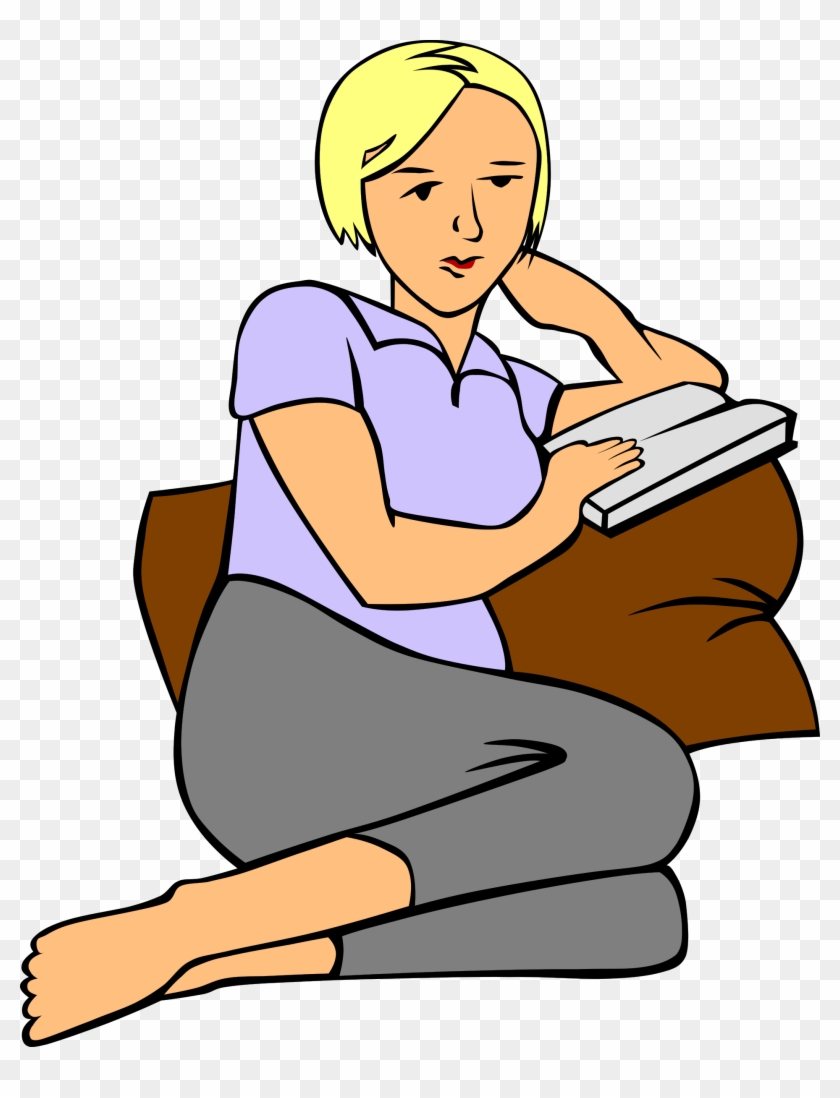 See Here Free Clipart Of Books And Reading Images - Have A Rest Clipart #130620