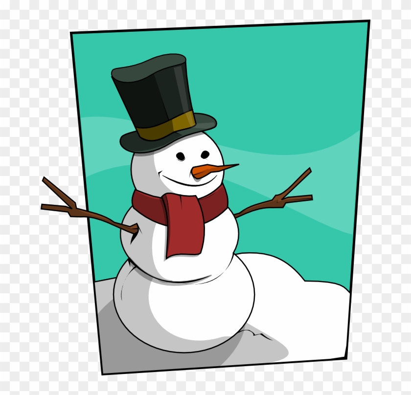 Free To Use Public Domain Snowman Clip Art - Clip Art #130643