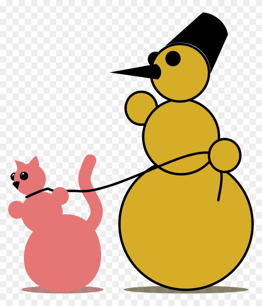 Snowman Clipart, Vector Clip Art Online, Royalty Free - Clip Art #130676