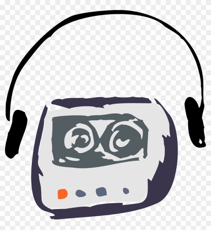 Cassette Player Clipart, Vector Clip Art Online, Royalty - Cassette Player Clip Art #130703