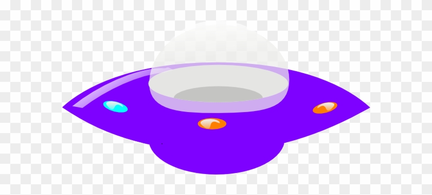 Purple Ufo Clip Art At Clker Com Vector Online Royalty - Transparent Ufo Clipart #130770