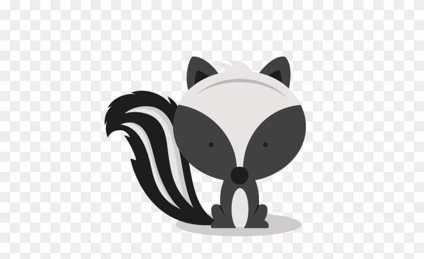 Skunk Svg Scrapbook Cut File Cute Clipart Files For - Baby Skunk Clipart #130876