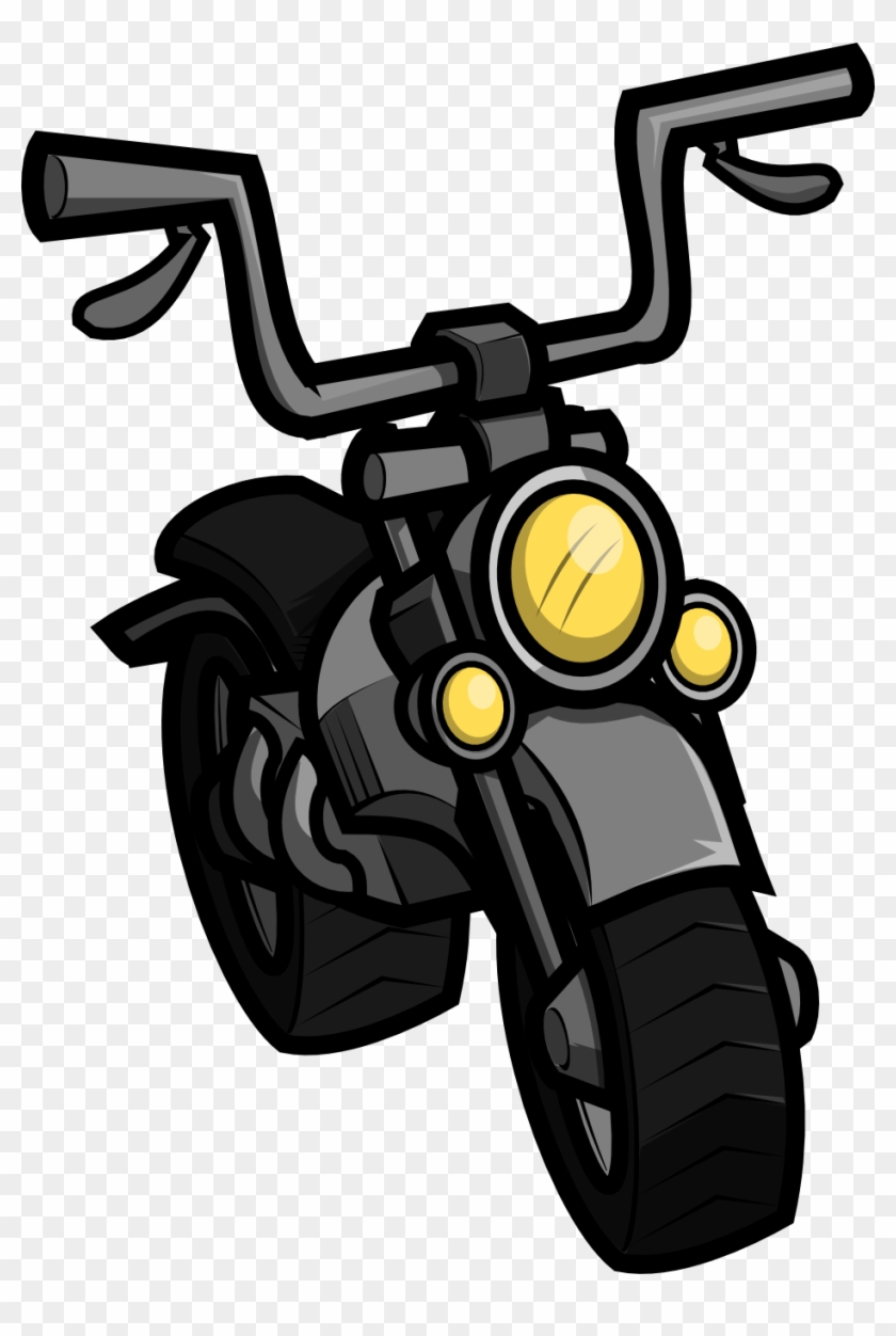 Microsoft Clipart Motorcycle - Cartoon Motorcycle Png #130928