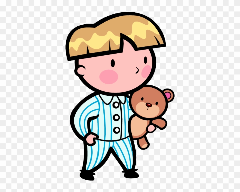 Microsoft Clipart Child - Put On Pajamas Clipart #130935