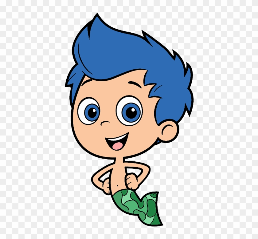 The Following Images Were Colored And Clipped By Cartoon - Bubble Guppies Gil Clip Art #131032