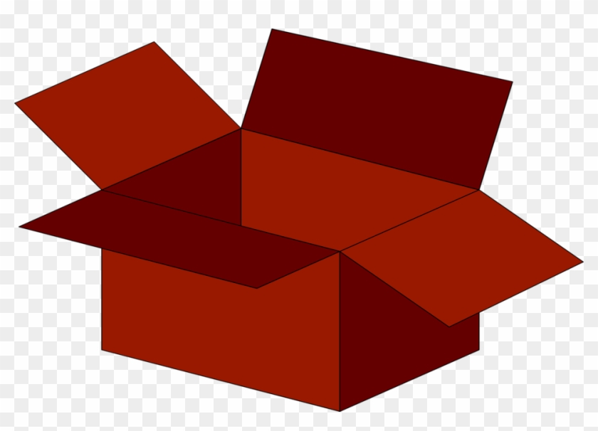 Box Clipart Empty Box - Red Box Clipart #131100