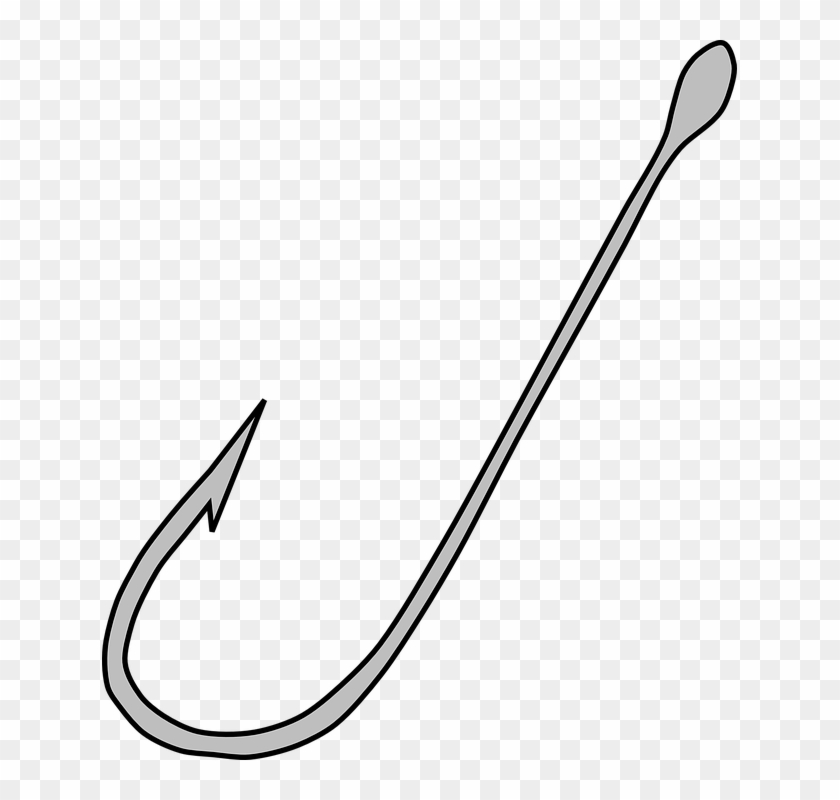 Fish Hook Transparent Background - Free Transparent PNG Clipart Images  Download