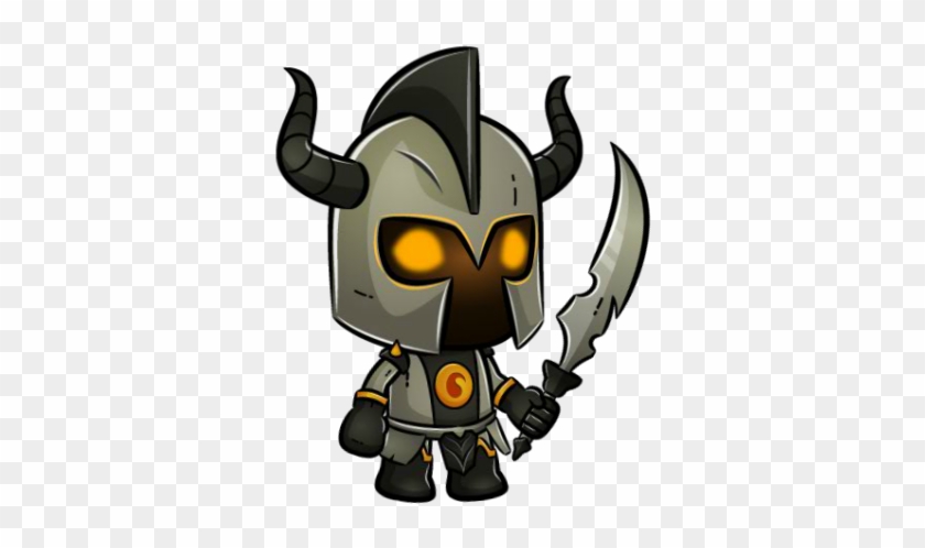 Darkness Knight Medieval Character Art - Game #131388