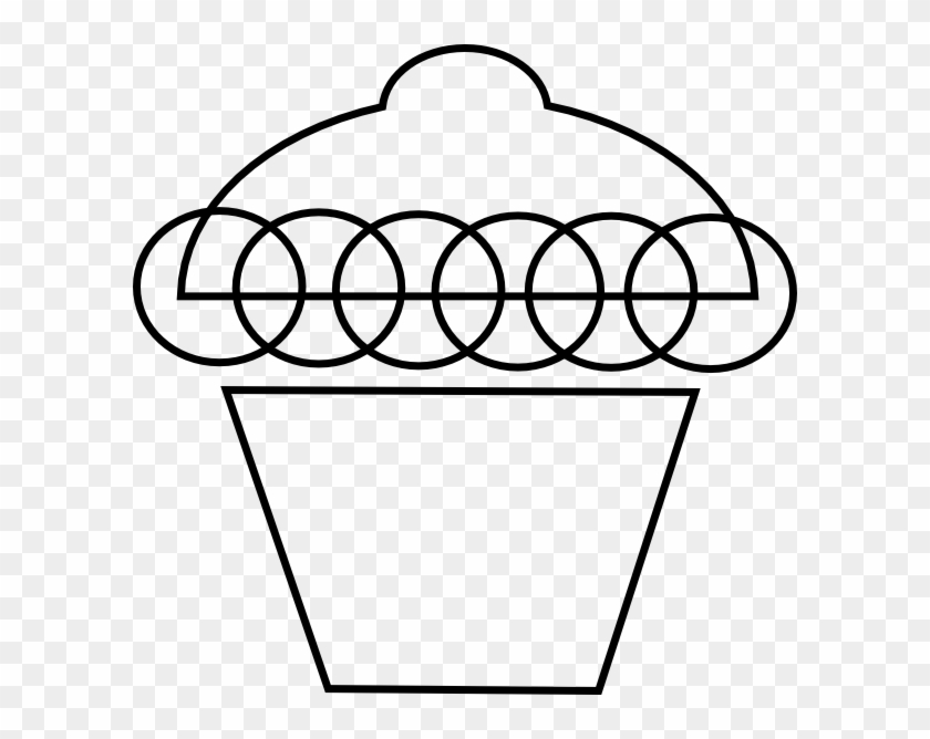 Cupcake Clipart Black And White - Police #131472