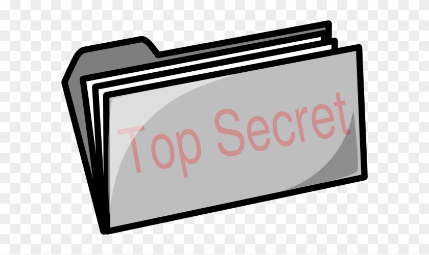 Top Secret Clip Art - Cartoon Filing Cabinet #131590