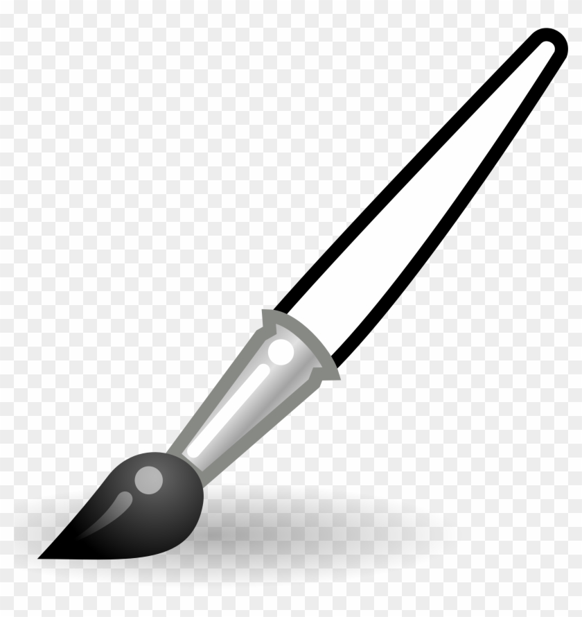 Paintbrush Artist Paint Brush Clip - Paint Brush Clip Art #131744