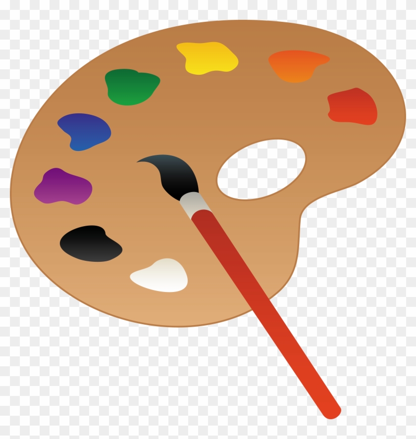 Clipart Info - Paint Palette #131751