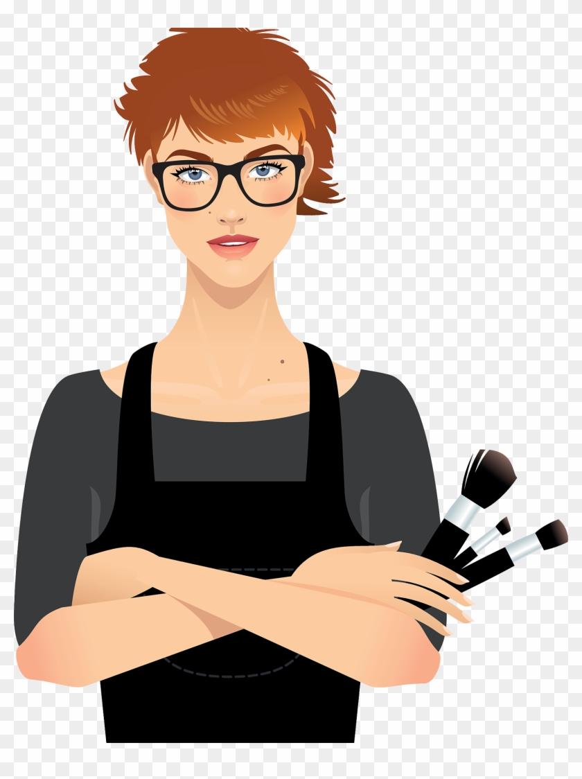 Make-up Artist Cosmetics Beauty Parlour Clip Art - Make-up Artist Cosmetics Beauty Parlour Clip Art #131810