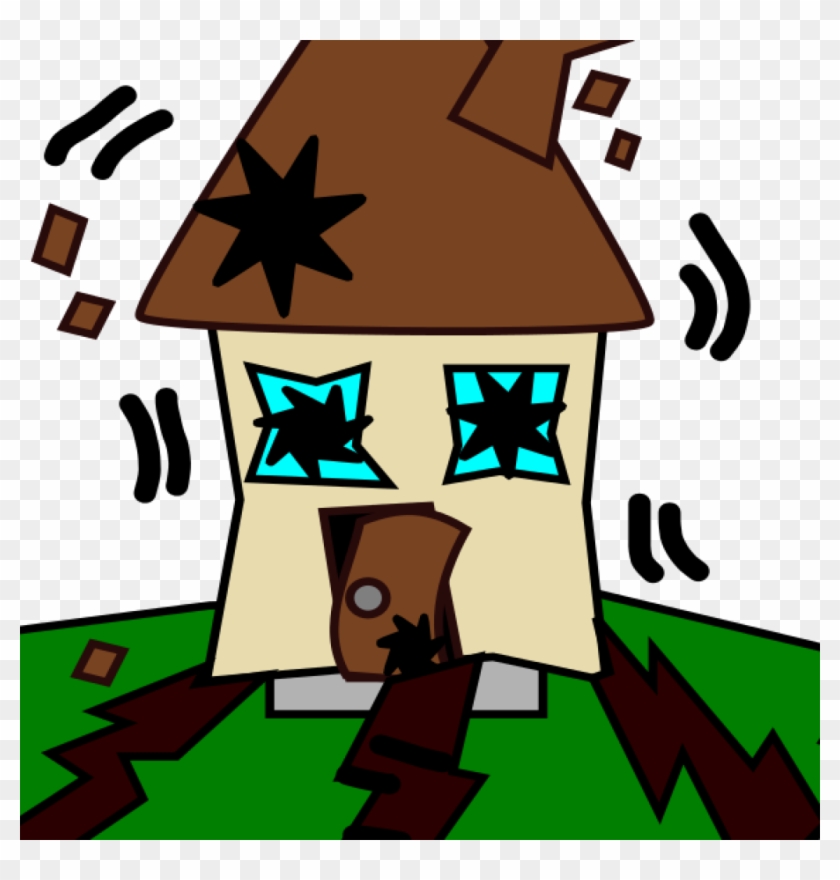 Earthquake Clipart Free Clipart Earthquake With House - Earthquake Clipart Png #132164