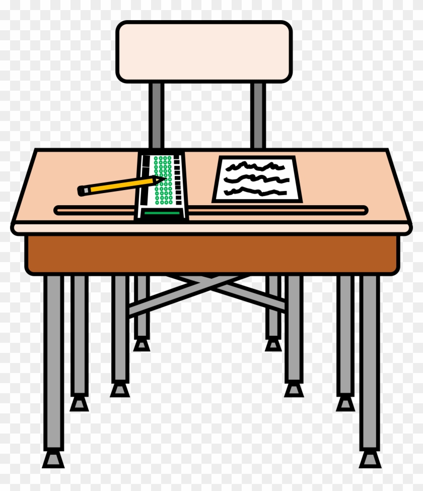 Testing Clipart All Ready For A Test - Worksheet Clipart #132243