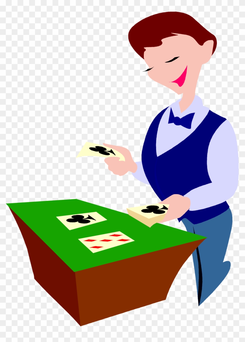 Png - - Poker Dealer Clipart #132440