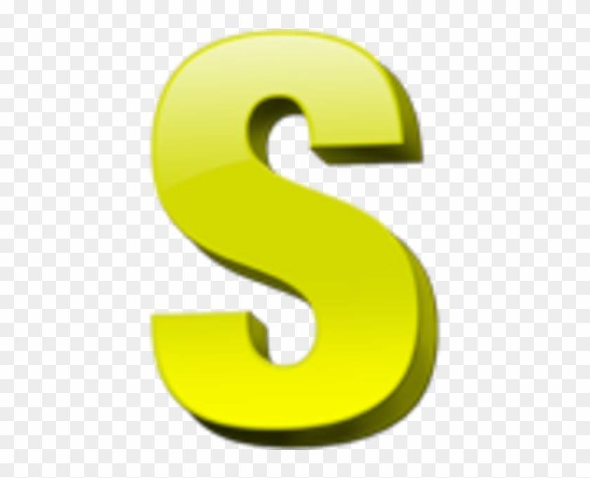 Letter S Icon 1 Image - Letter S Clipart #132596