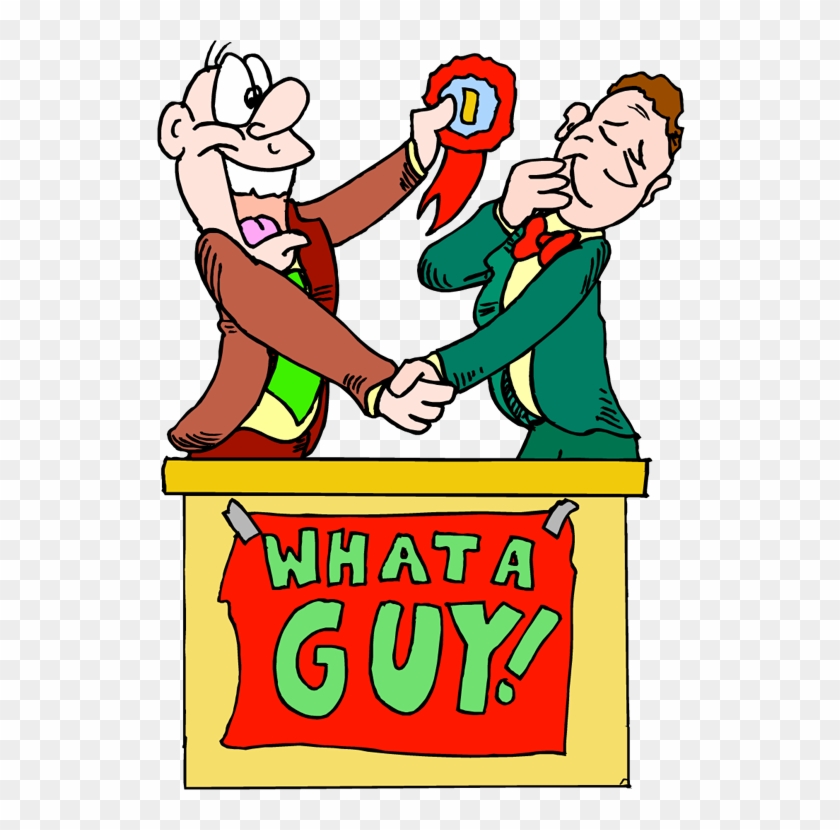 What A Guy Compliment Clip Art Picture - Cartoon #132678