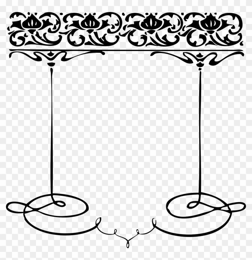 Lines Clipart Line Frame - Borders And Frames Clip Art #132857